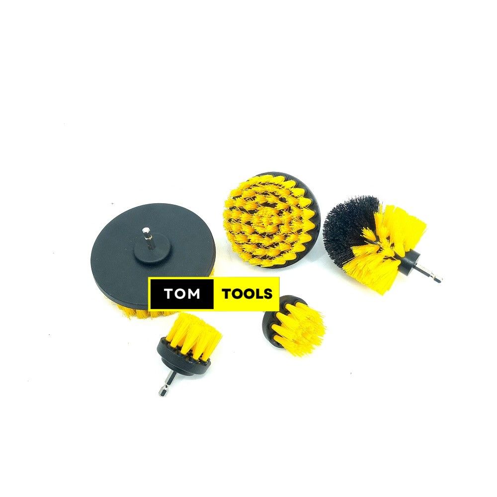 5PCS Scrubber Brush Drill Attachment Set