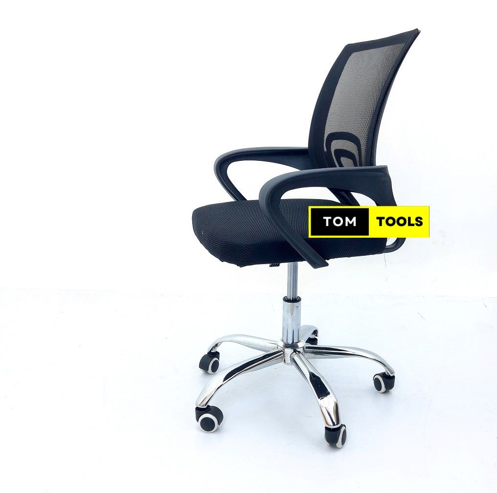 Mid Back Mesh Ergonomic Office Chair with Lumbar Suppor and Armrests