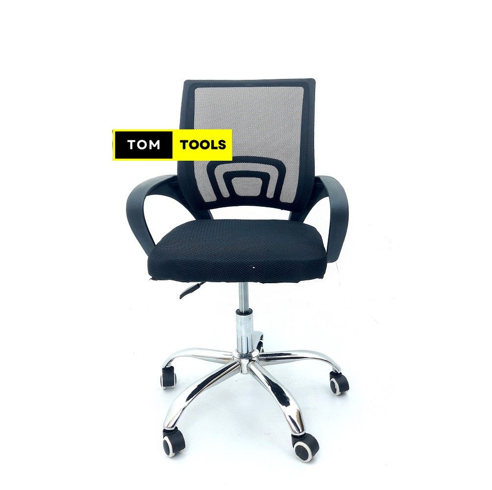 Mid Back Mesh Ergonomic Office Chair with Lumbar Suppor and Armrests