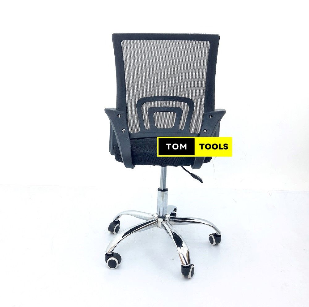 Mid Back Mesh Ergonomic Office Chair with Lumbar Suppor and Armrests