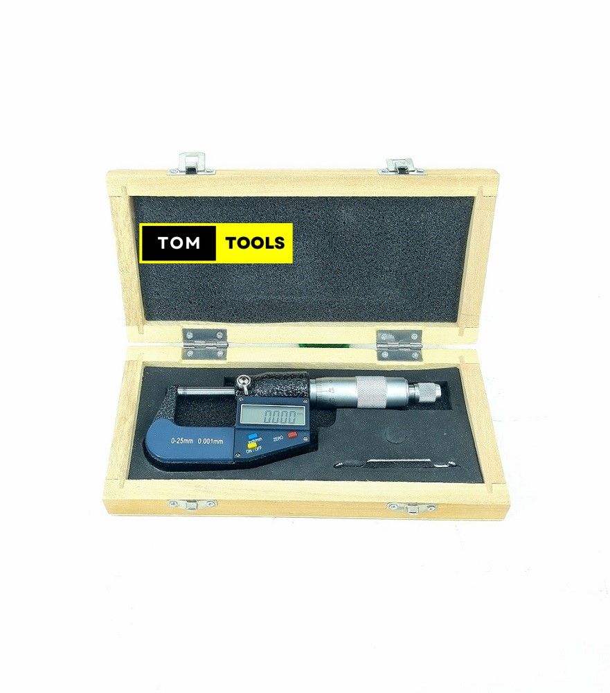 0-25mm 0.001mm Precision Digital Micrometer Screw Gauge