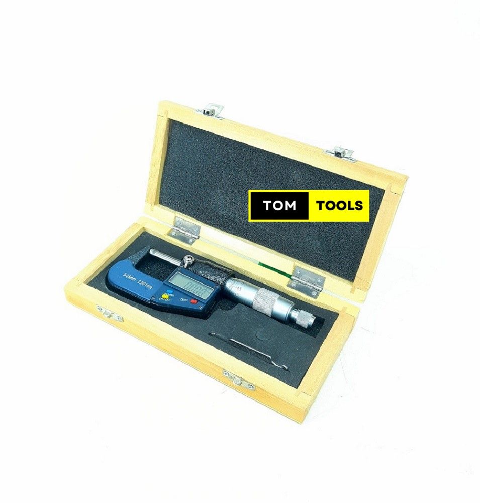 0-25mm 0.001mm Precision Digital Micrometer Screw Gauge