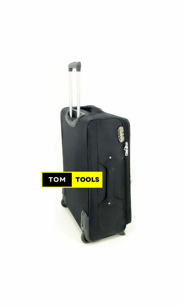 3PCS Softside Expandable Deluxe Luggage Suitcase With TSA Lock And 2 Wheels Set