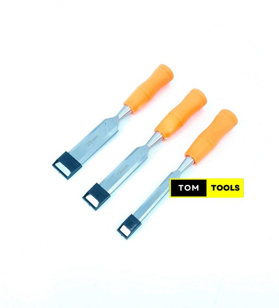 3PCS Wood Chisel Set 12mm 19mm 25mm