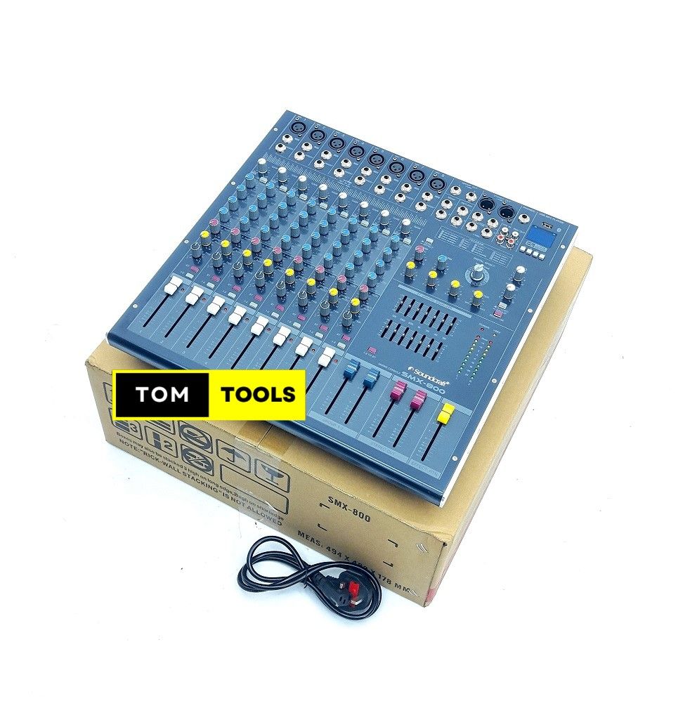 SoundCraft SMX800 8 Channel Rack Mountable PLAIN Mixer