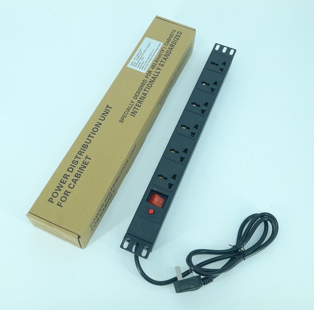 Best price for 6-Way Metallic Horizontal 13A PDU 19-Inch 1U ...