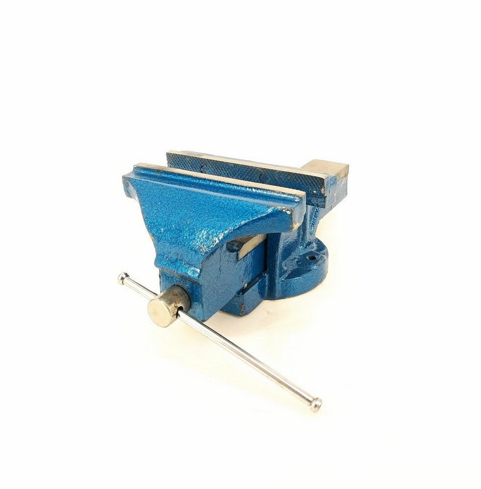 8 inch Bench Vise Bench Vice Clamp with Non Swivel Fixed Base
