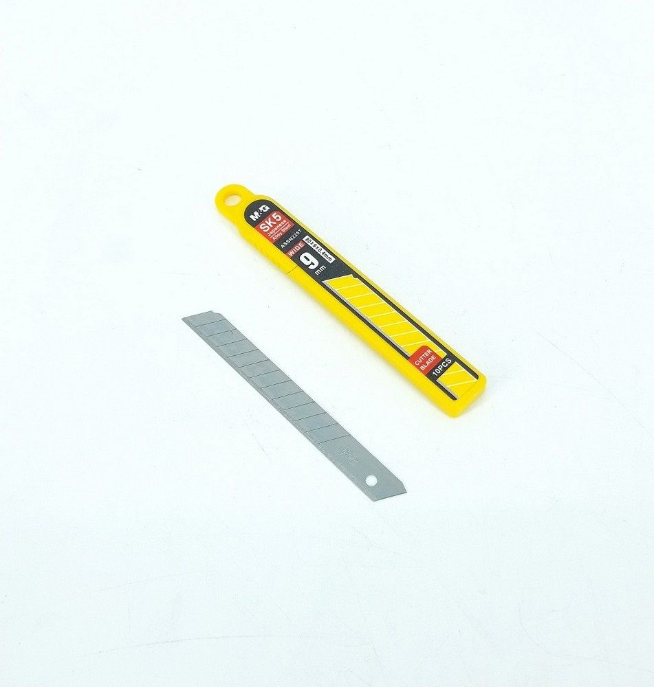 10pcs 9mm Small Utility Cutter Knife Blades