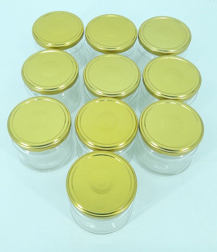 10pcs 330ml Glass Jars Mason Jars with Pop Lids