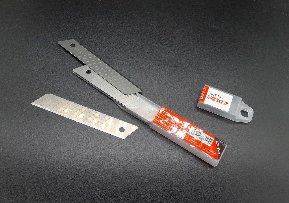 10pcs Utility Cutter Box Cutter Knife Blades