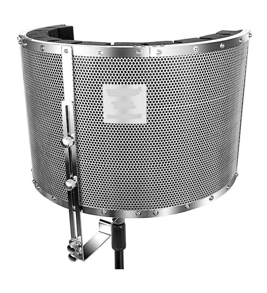 19 Inch Studio Mic Isolation Acoustic Enclosure Mic Shield Vocal Booth