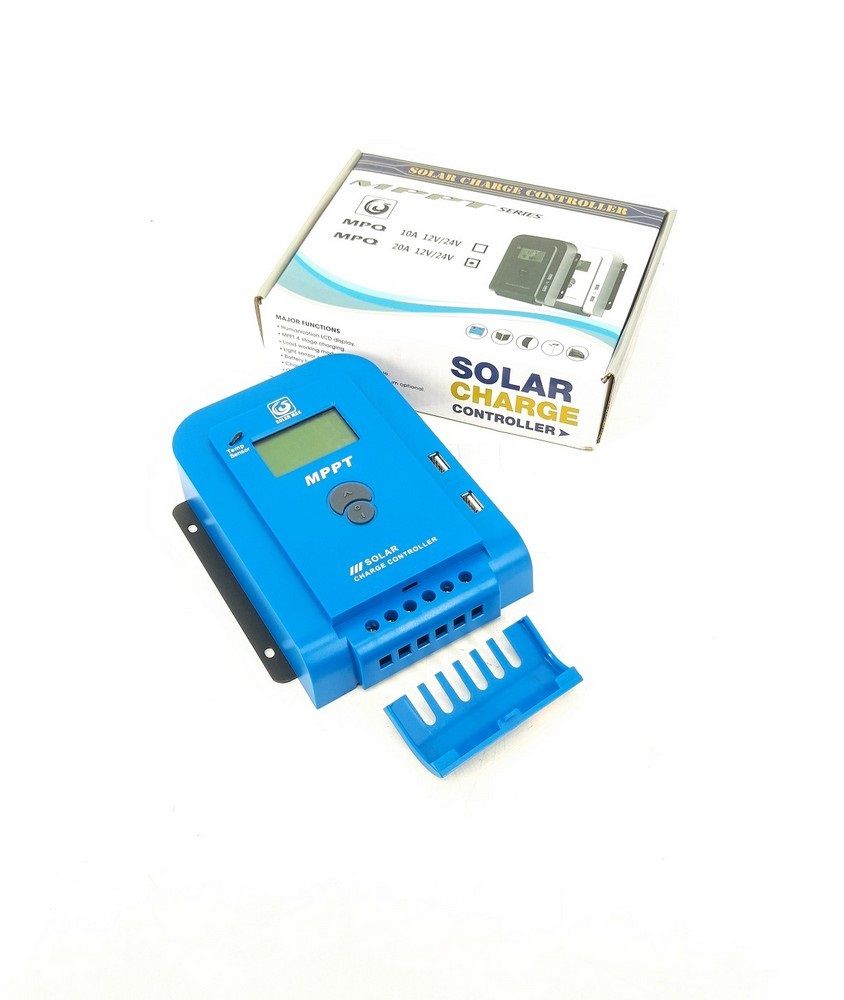 20A MPPT Solar Charge Controller MPPT Auto Select 12V 24V