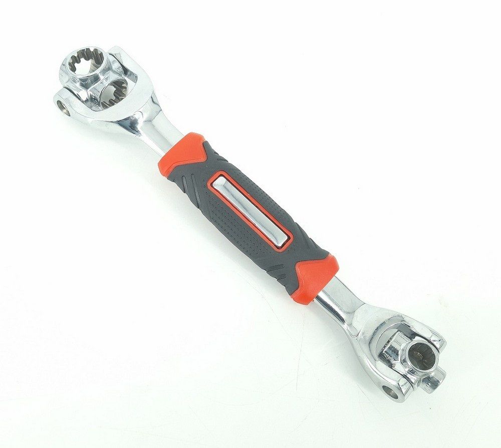 48 in 1 Multifunction Dog Bone Rotating 8 Socket Spanner Wrench