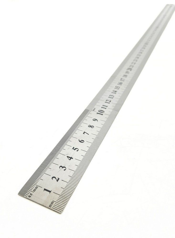 Best price for 60cm 24 inches Stainless Steel Straight Ruler Color ...
