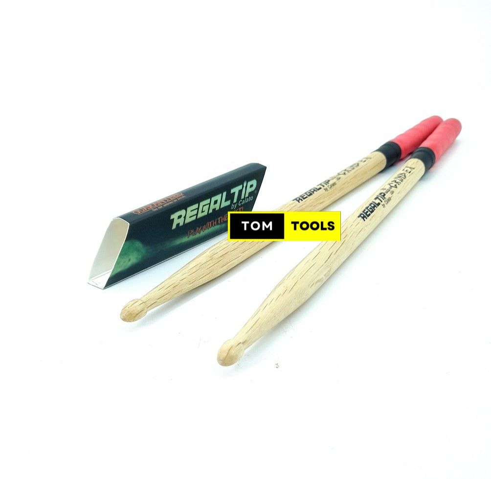 Regal Tip Grind Ex Padded Grip 5A Drum Sticks