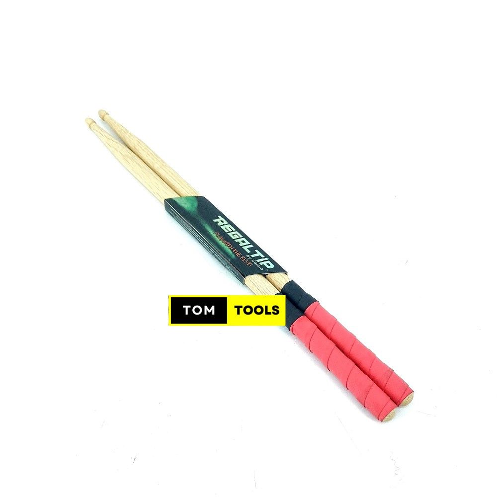 Regal Tip Grind Ex Padded Grip 5A Drum Sticks