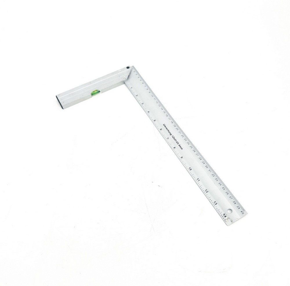14 In Ruler Best price for 400mm 14 inch Aluminum Square Right Angle Double Scale ...