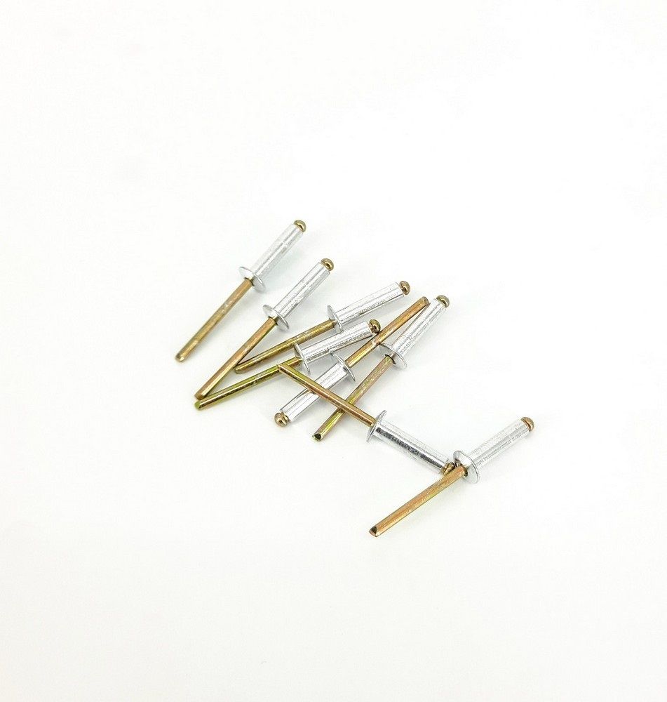 500PCS ³⁄₁₆ X ¾ Aluminium Steel Blind Rivets