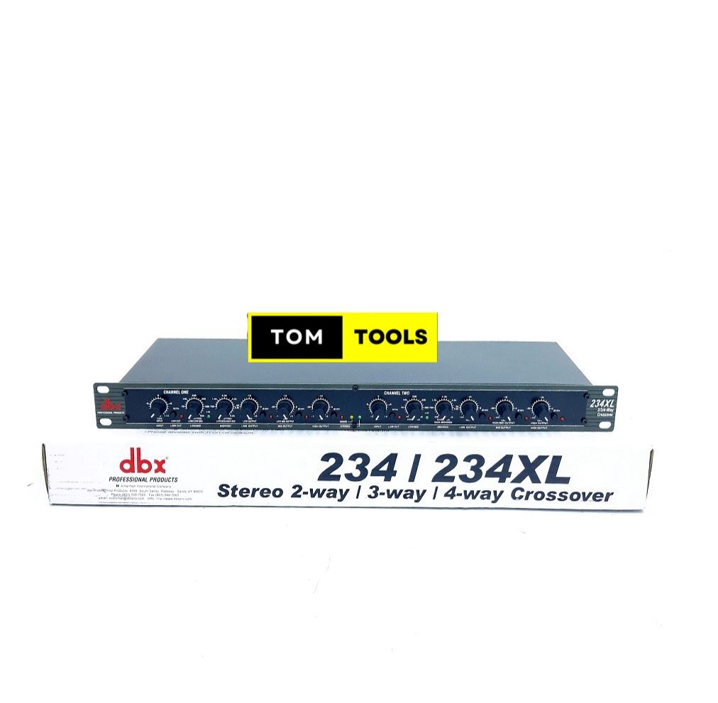 DBX 234 234XL Stereo 2 Way 3 Way 4 Way Crossover