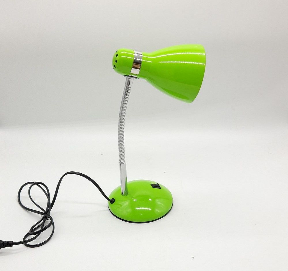 All Metal Adjustable Gooseneck Desktop Table Reading Lamp