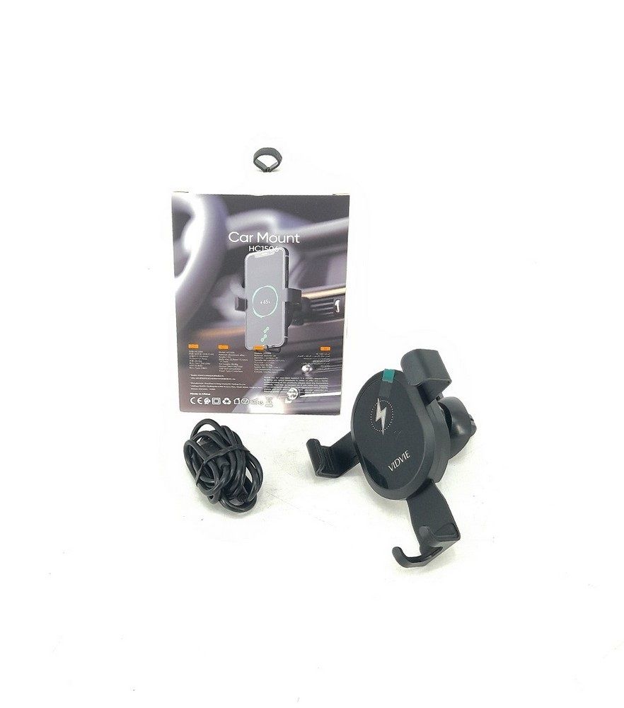 All Metal Vidvie HC1506 Wireless Car Charger Phone Holder with Air Vent Clip