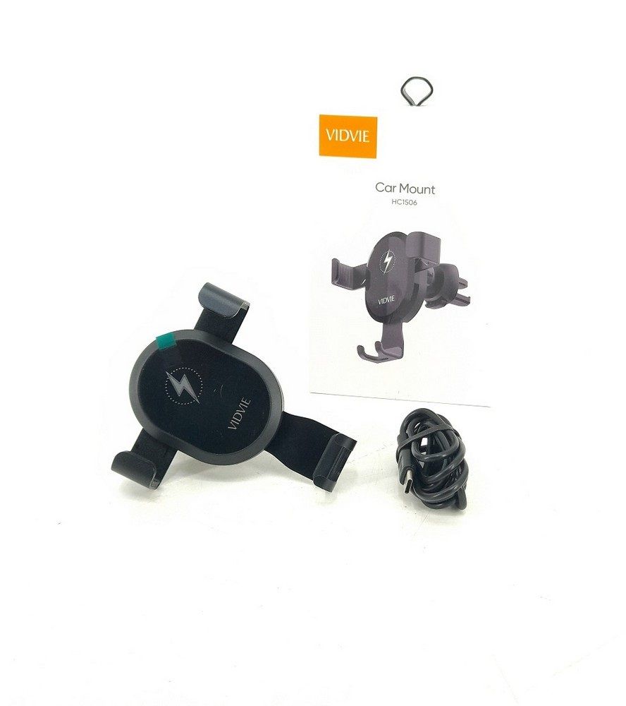 All Metal Vidvie HC1506 Wireless Car Charger Phone Holder with Air Vent Clip