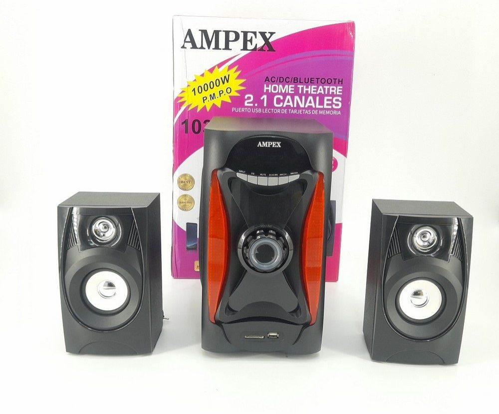 Ampex 1039 2.1 Channel Multimedia Speaker Subwoofer System