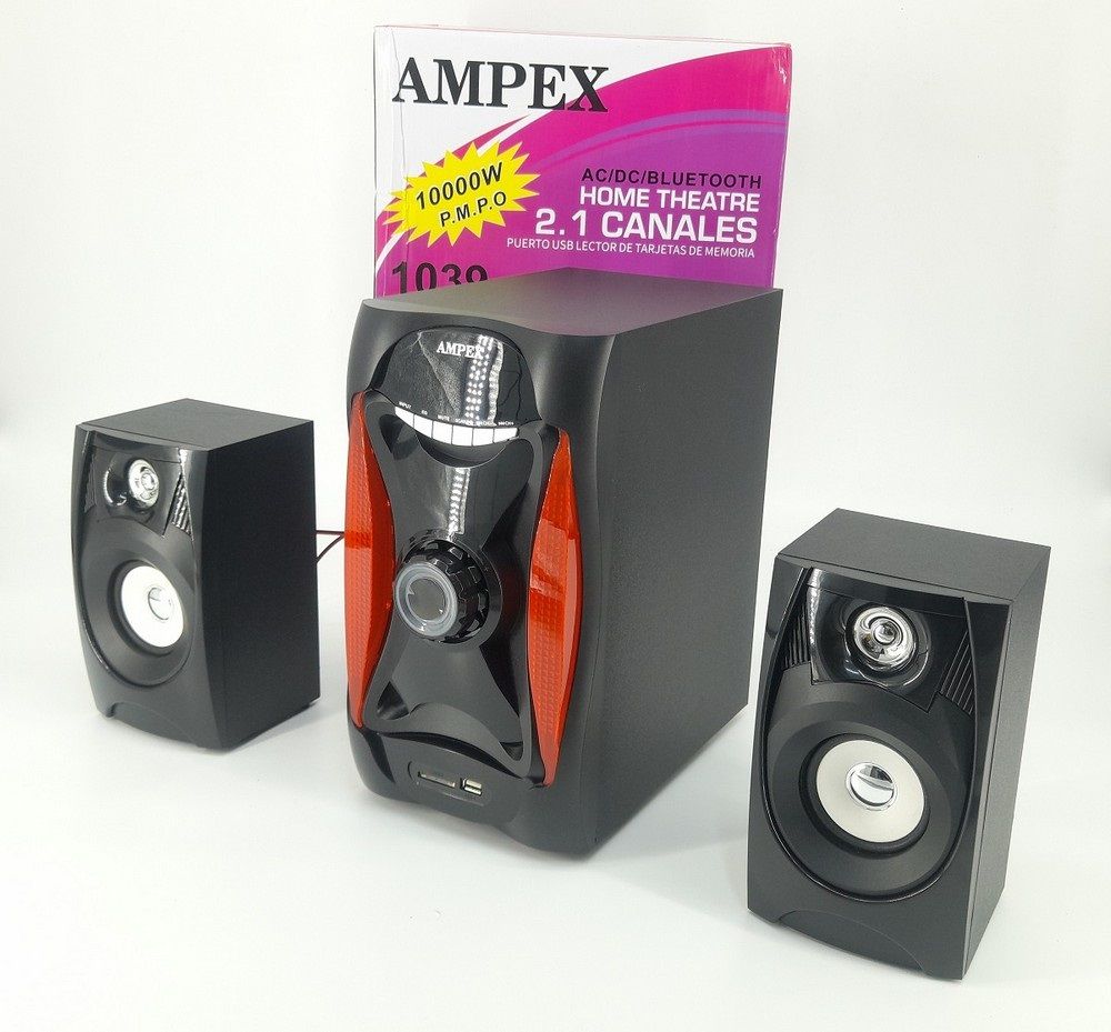 Ampex 1039 2.1 Channel Multimedia Speaker Subwoofer System
