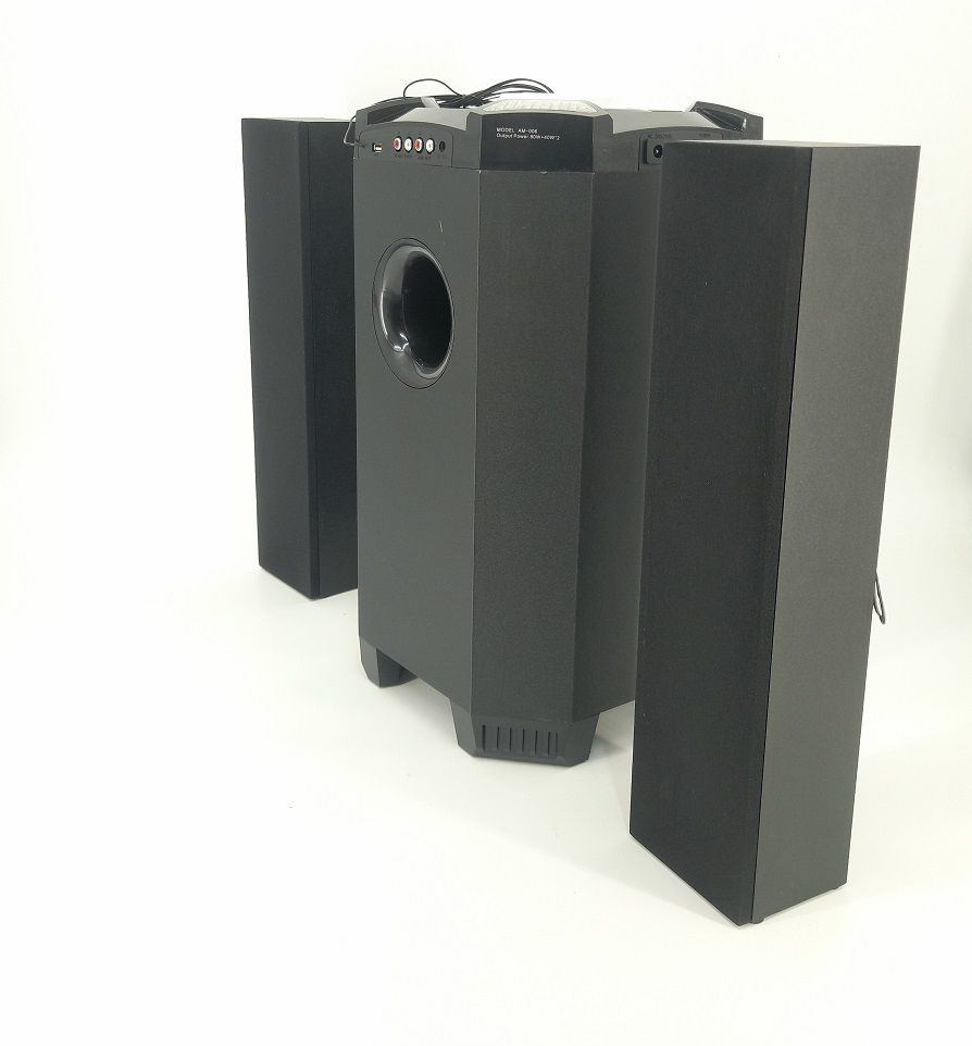 AMTEC AM-006 X-Bass 2.1 Channel HI-FI Multimedia Speaker System Mtungi