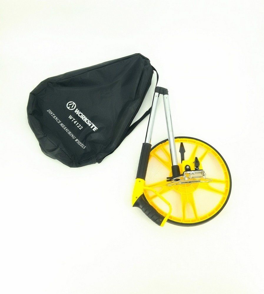 Analogue Measuring Wheel Collapsible Walkalong with Bag and Kickstand 9999.9m
