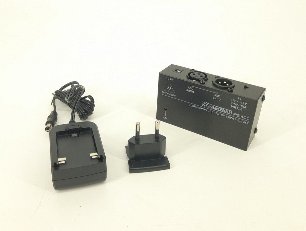 Behringer Micropower PS400 Ultra Compact Phantom Power Supply