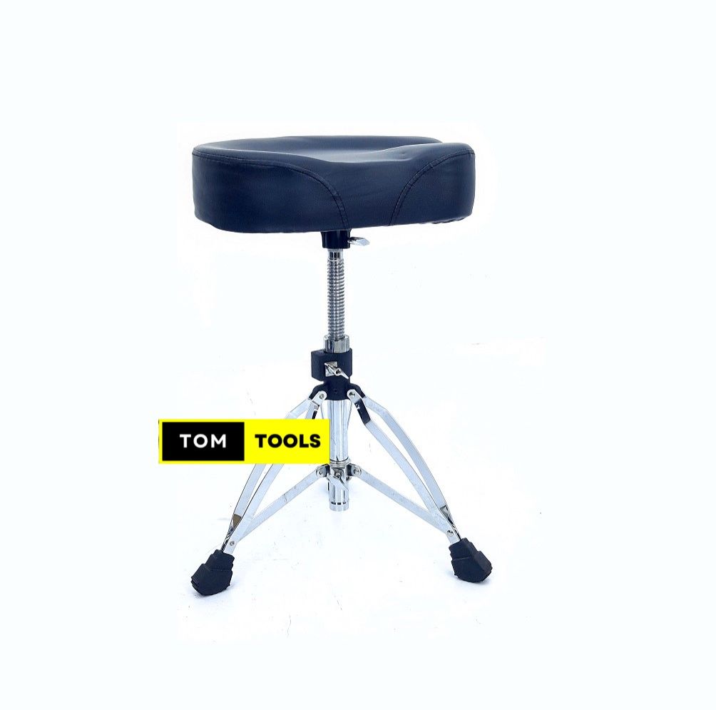 Saddle Style Adjustable Swiveling Drum Throne Seat