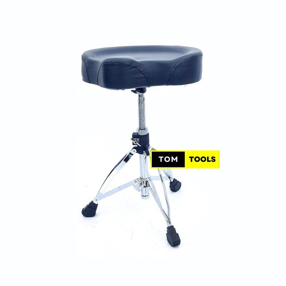 Saddle Style Adjustable Swiveling Drum Throne Seat
