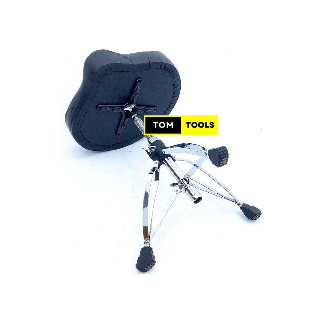 Saddle Style Adjustable Swiveling Drum Throne Seat
