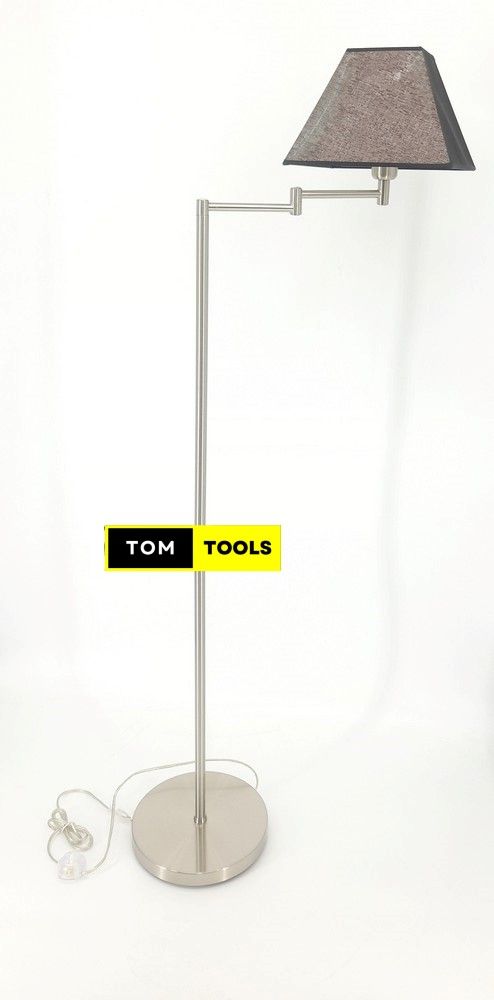 Classic Swing Arm Floor Lamp with lamp Shade
