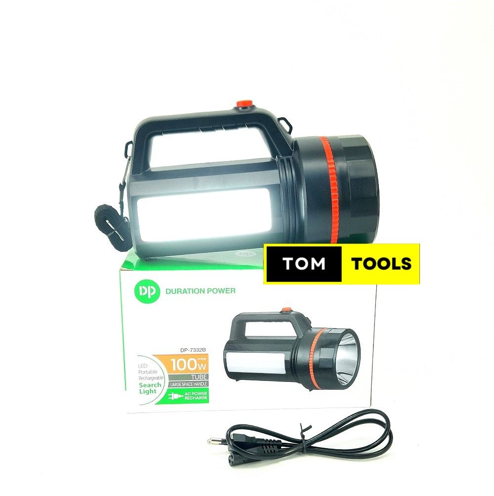 DP DP7332B 100W Portable Rechargeable LED Search Light Spotlight Torch