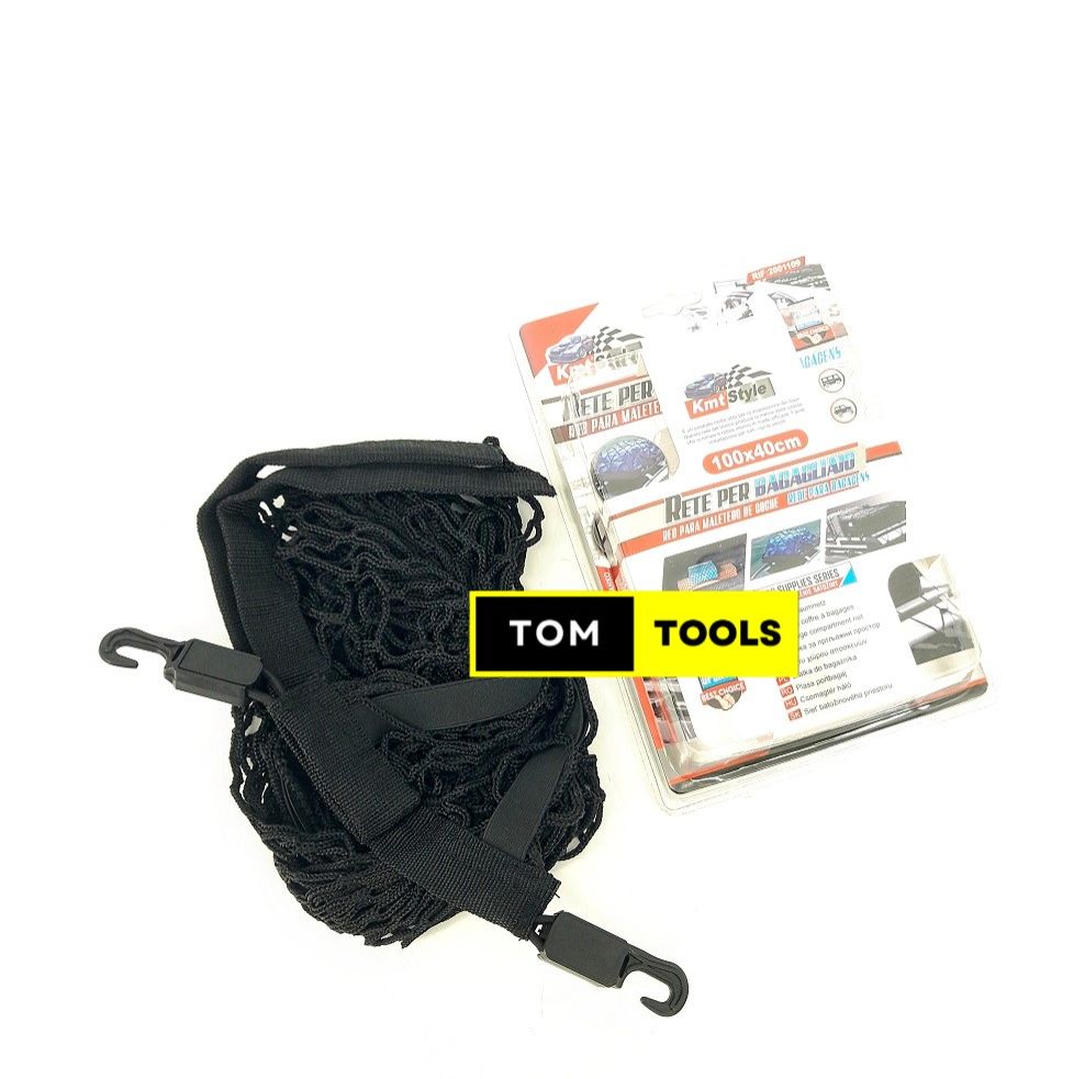 100cm x 40cm Adjustable Elastic Car Cargo Net with Hooks