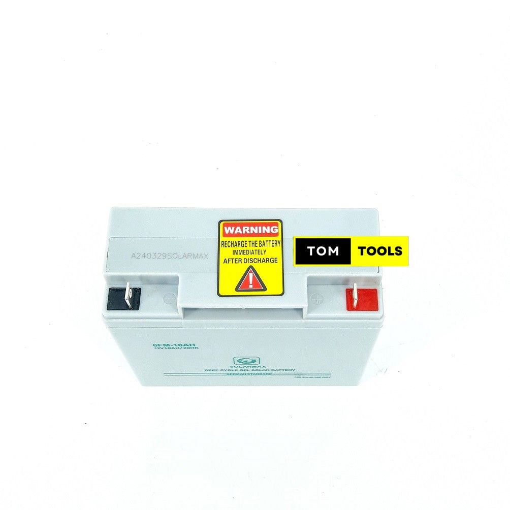 Solarmax 12V 6FM 18AH 20HR Maintenance Free Deep Cycle Solar Battery