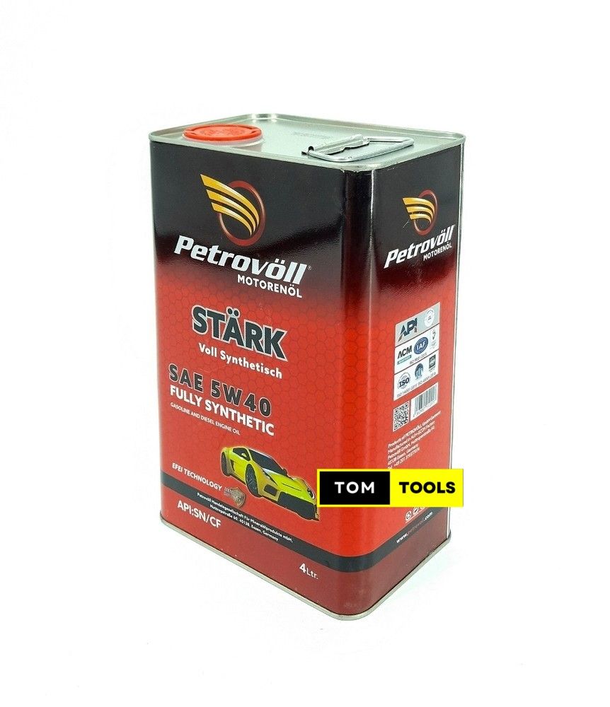 Petrovöll Stärk SAE 5W40 Fully Synthetic Engine Oil 10,000Km