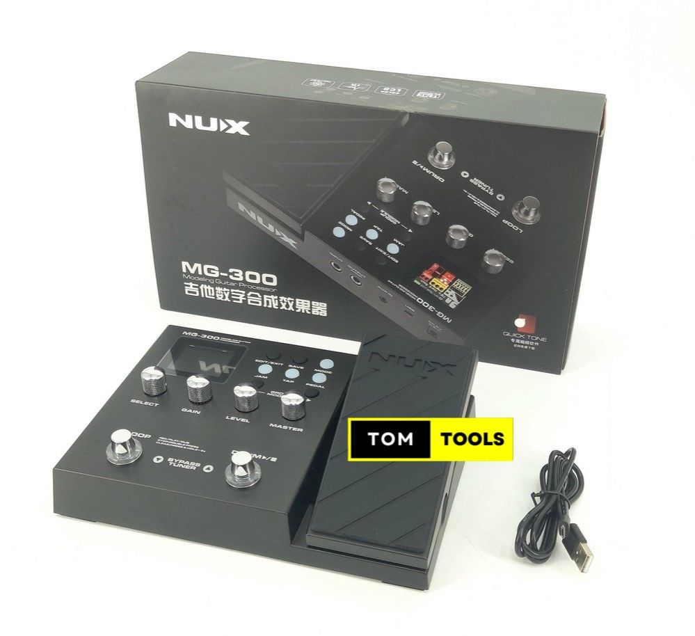 NUX MG-300 Modelling Guitar Processor Multi Effects Pedal