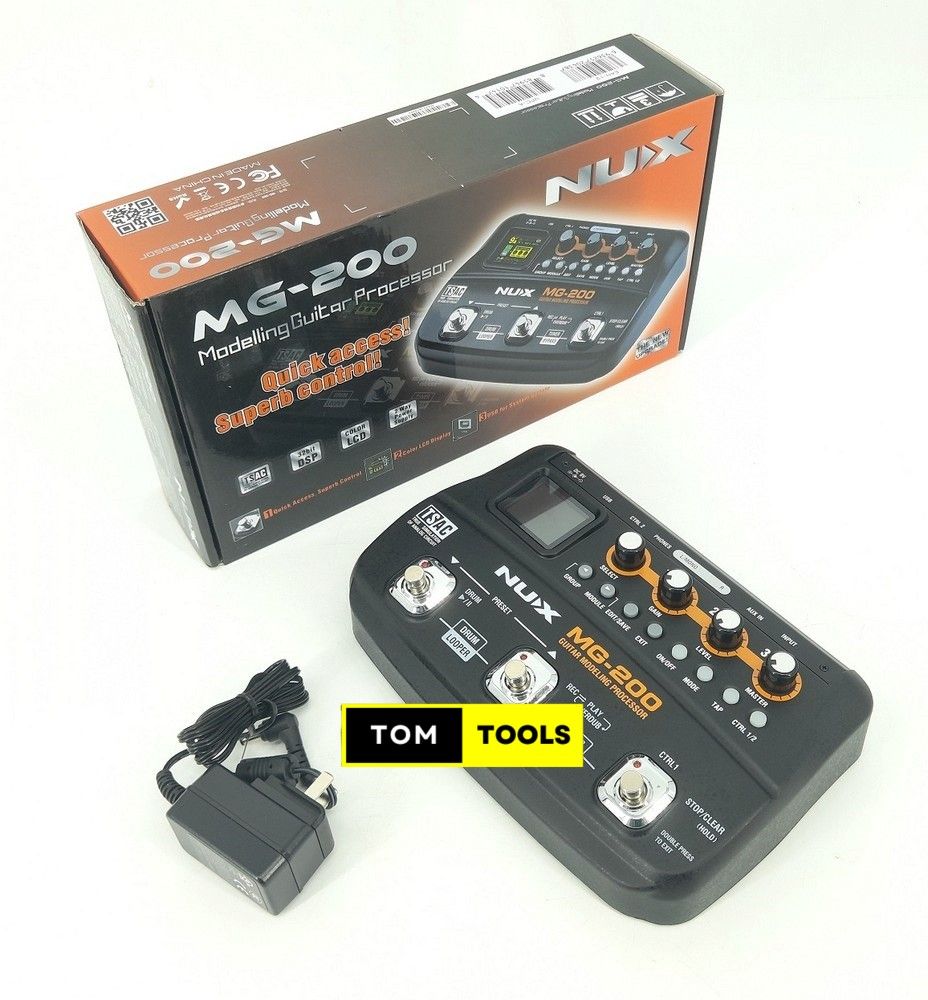 NUX MG-200 Guitar Modelling Processor Guitar Effects