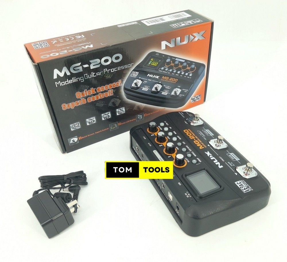 NUX MG-200 Guitar Modelling Processor Guitar Effects