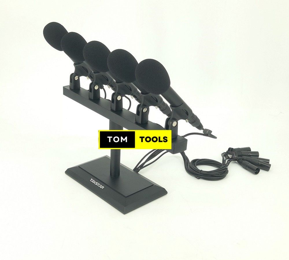 MS-T5 Conference Microphone Wired Desktop Cardioid Front Address Mic Set