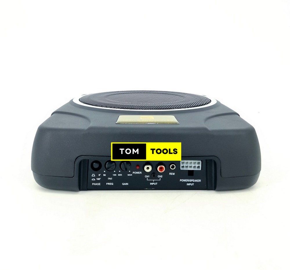 MBQ Super Compact Active Underseat Car Subwoofer