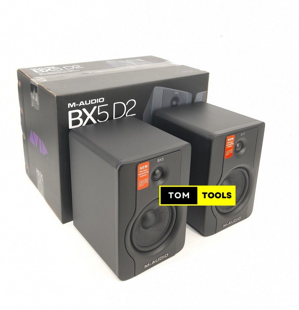 M Audio BX5 D2 5 inch Active Powered Studio Monitor Speakers