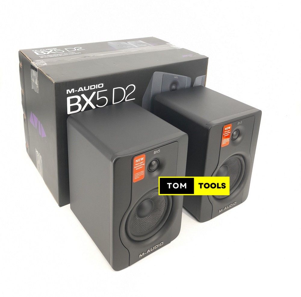 M Audio BX5 D2 5 inch Active Powered Studio Monitor Speakers