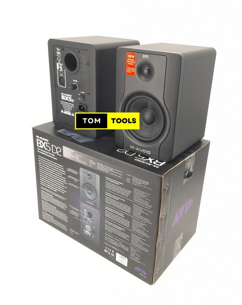 M Audio BX5 D2 5 inch Active Powered Studio Monitor Speakers