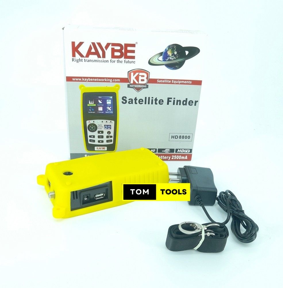 KAYBE KB-HD8800 Rechargeable Digital Satellite Finder