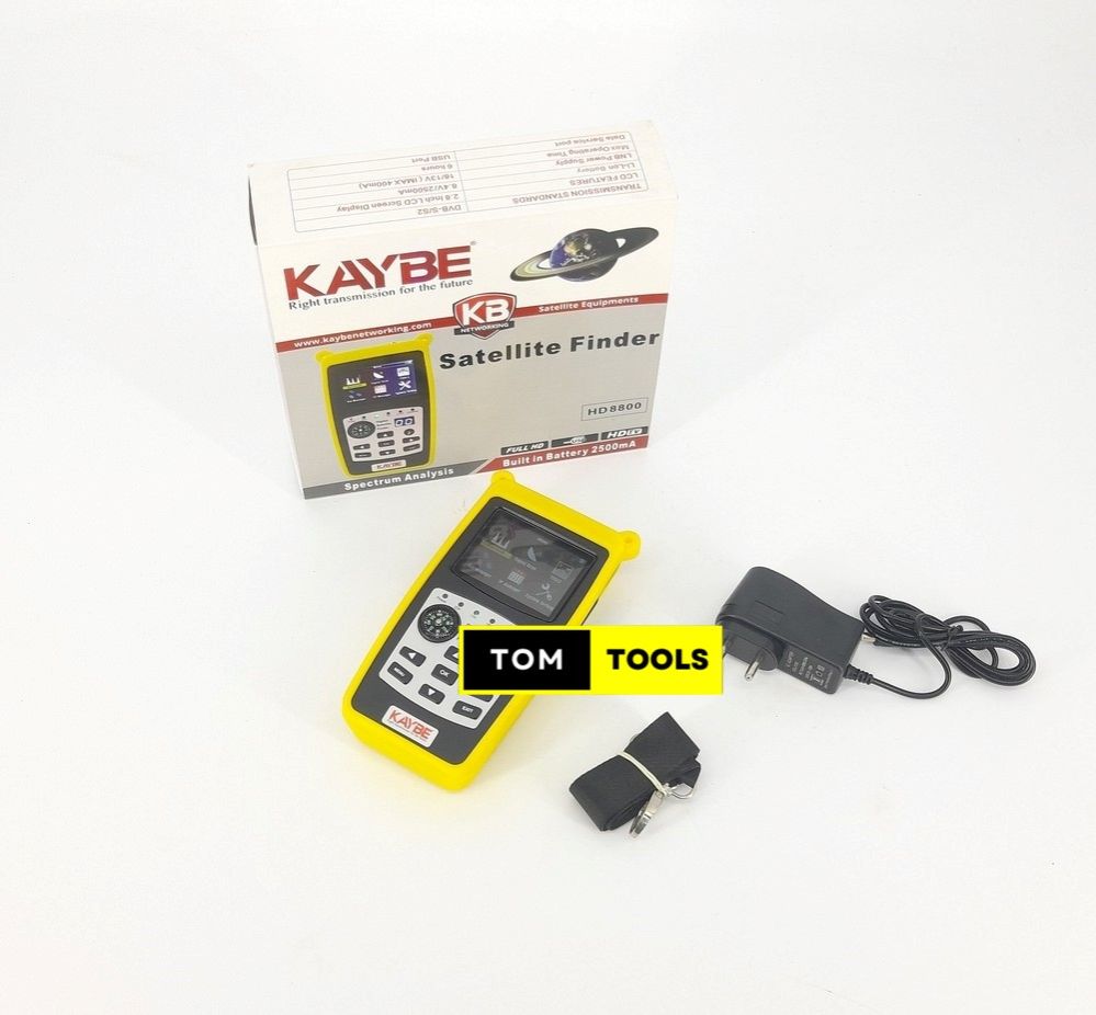 KAYBE KB-HD8800 Rechargeable Digital Satellite Finder