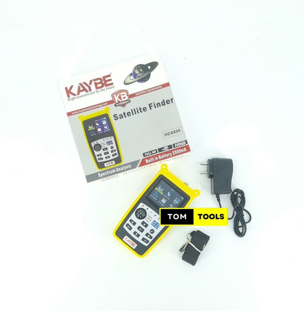 KAYBE KB-HD8800 Rechargeable Digital Satellite Finder